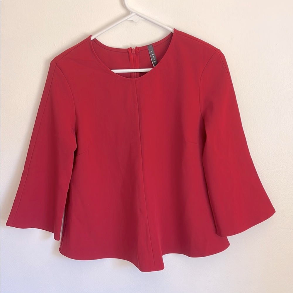 Elegant Red Women's Top